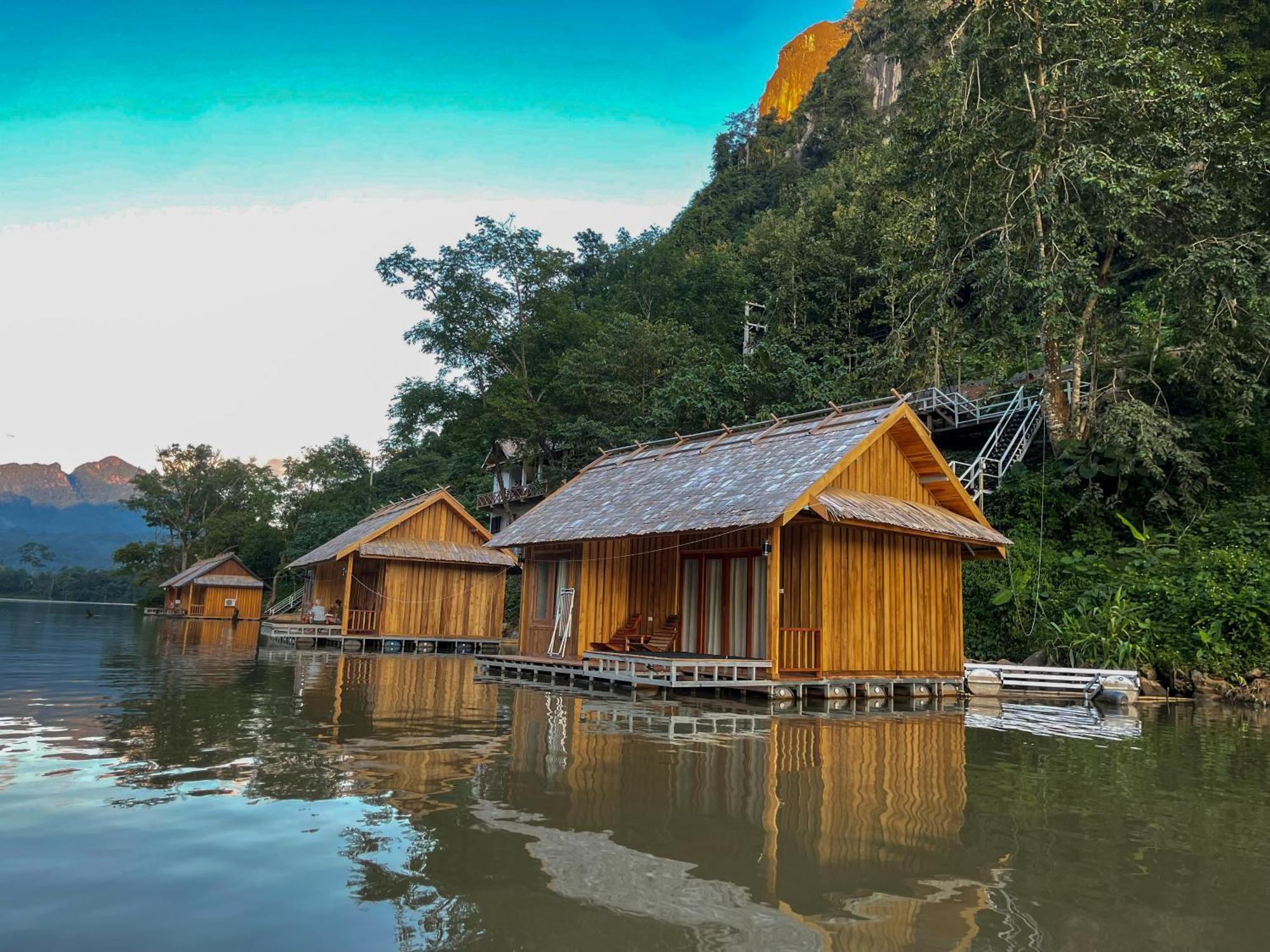 Nongkhiaw The Float House Otel Dış mekan fotoğraf